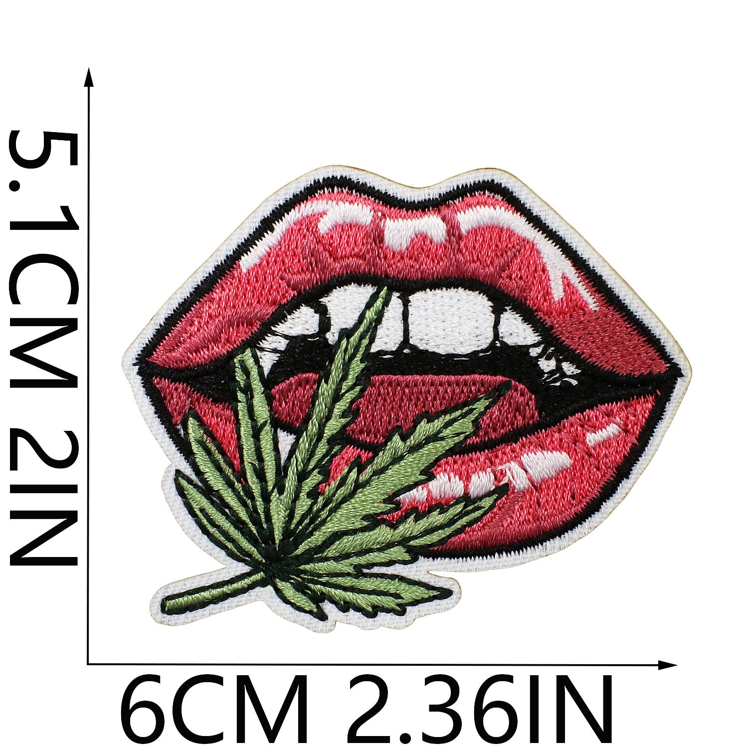 Wholesale Christmas hat embroidered fabric patch